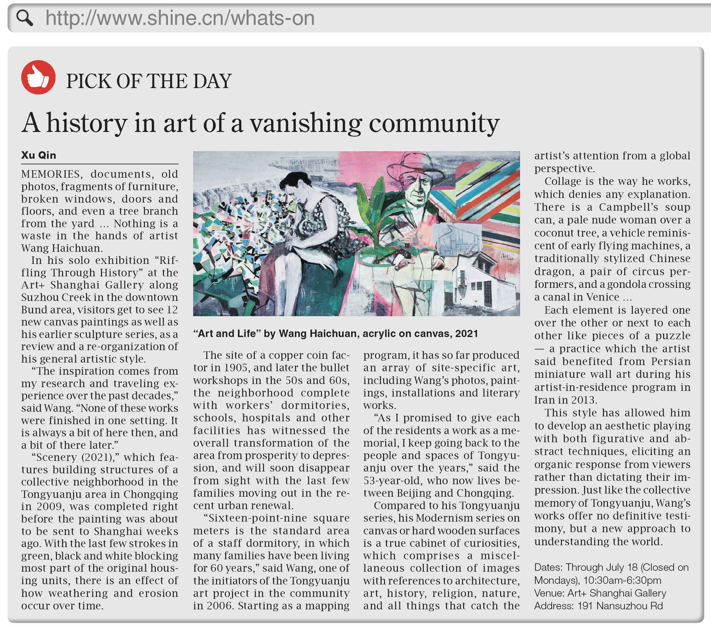 SHINE | A History in Art of a Vanishing Community 